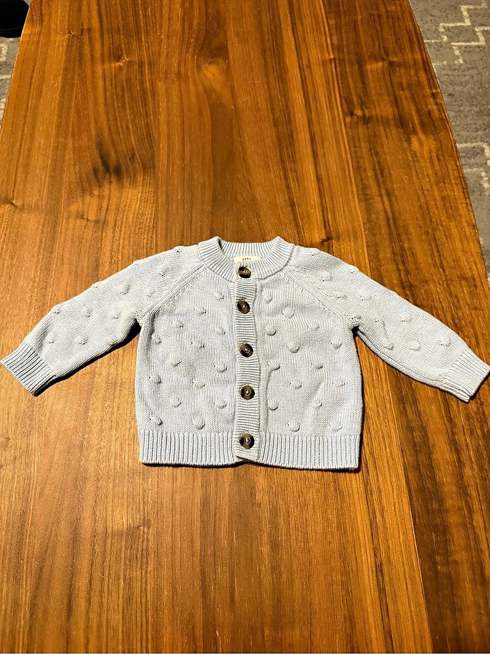 Cat & Jack Baby Light Blue Cardigan - Newborn